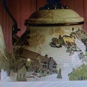 Mackenzie-childs Aurora tea kettle